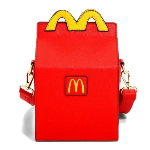 McDonald's Happy Meal Side Cross Body Bag Purse Figural BoxLunch Exclusive NWT - Picture 2 of 2